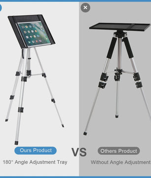Verstelbare Projector Tripod Stand met Draagtas - Aluminium, Draagbaar