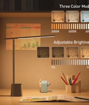 Baseus Slimme LED Bureaulamp met Adaptieve Helderheid en Oogbescherming