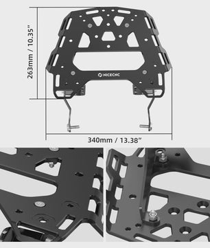 NICECNC Bagagerek Achter voor Ducati DesertX & Desert X Rally (2022-2025)