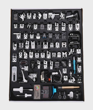 Uitgebreide Set Naaimachine Voetjes (11-82 Stuks) - Multifunctioneel voor Diverse Stijlen