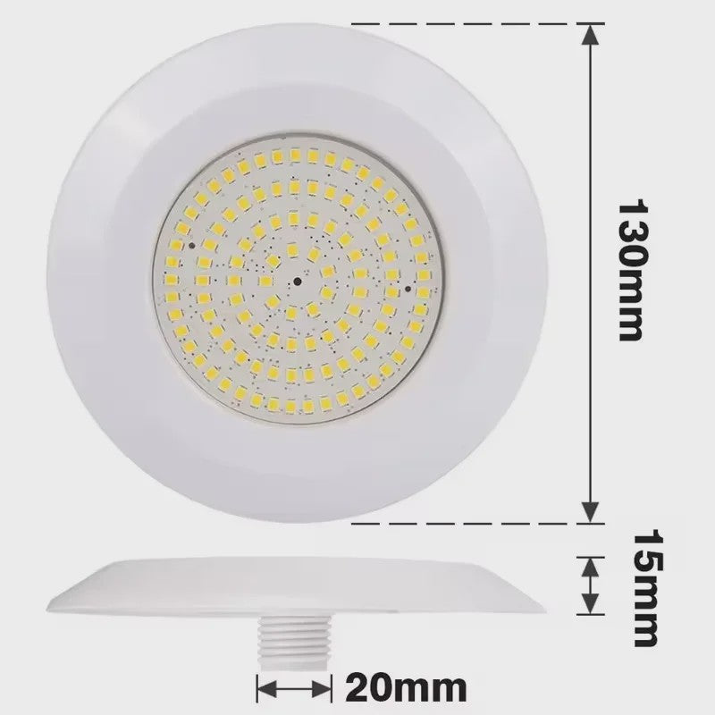 Waterdichte LED Zwembadverlichting 12W - Meerkleurig & Dimmable Onderwater Spotlight DC12V