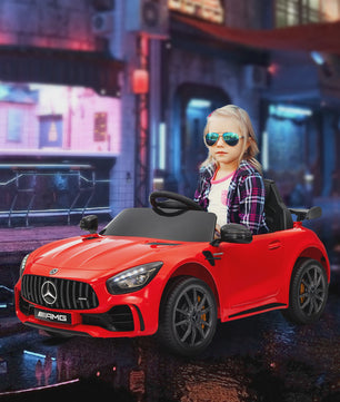 Elektrische Kinderauto Mercedes-Benz AMG GTR 12V met 2.4G Afstandsbediening