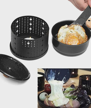 Compacte Kaasfondue & Raclette Set - Smeltkaas, Chocolade & Meer
