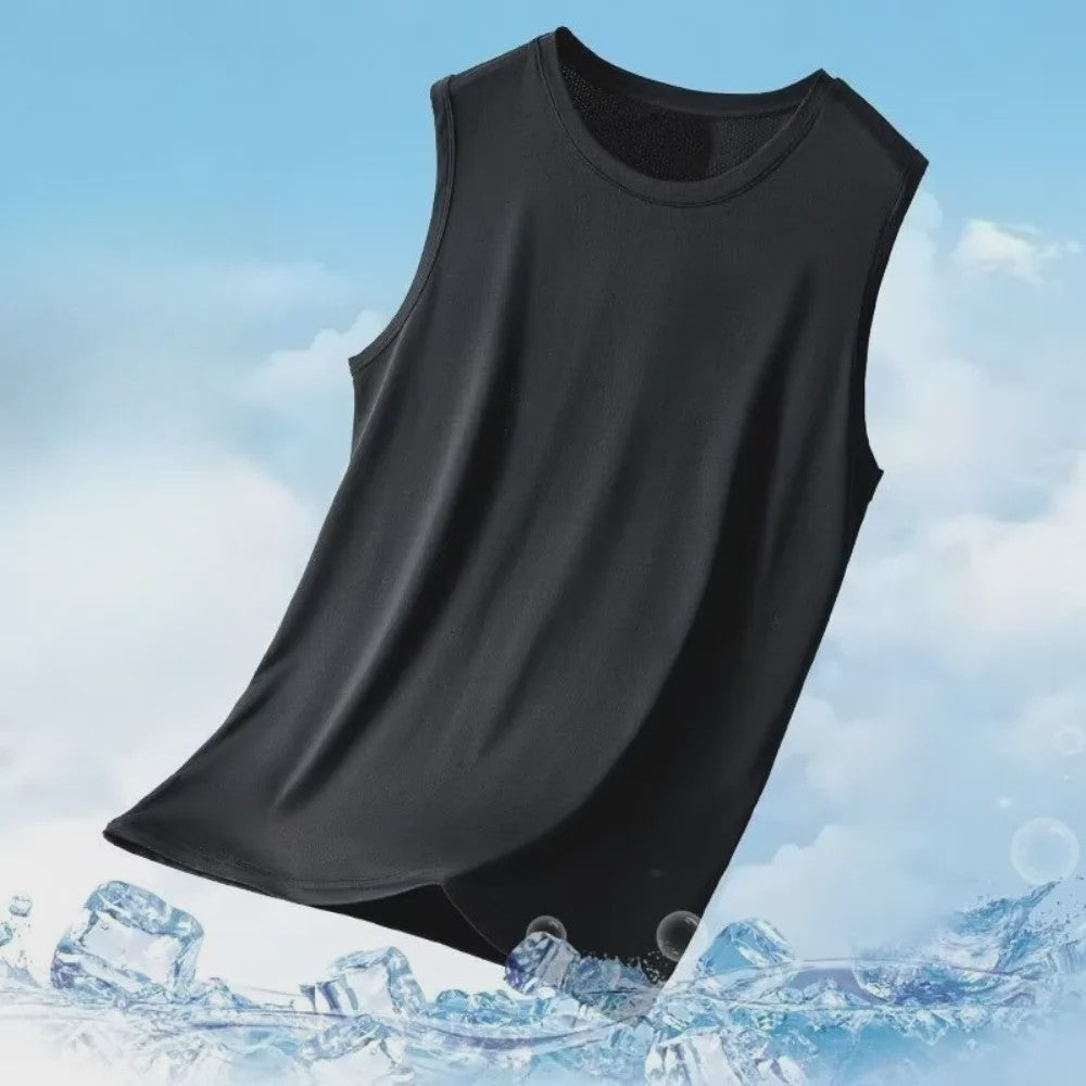 Heren Mesh Tanktop Sport - Ademend & Sneldrogend