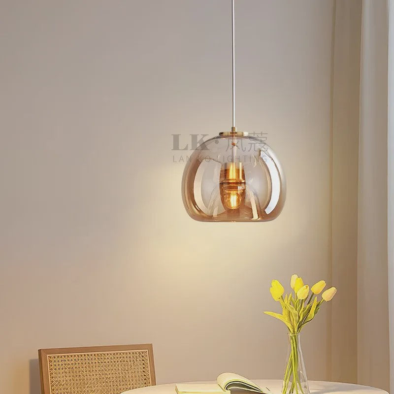 Moderne Glazen Hanglamp - Stijlvolle Plafondlamp voor Eetkamer & Interieur