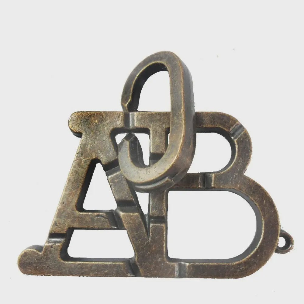 Klassieke Metalen IQ Puzzel Set - Uitdagende Breinbrekers voor Volwassenen