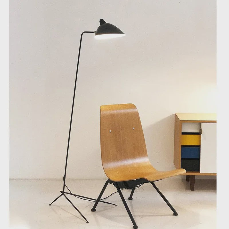 Moderne Verstelbare Vloerlamp met Lange Arm - Minimalistisch Design voor Woonkamer, Slaapkamer & Leeshoek