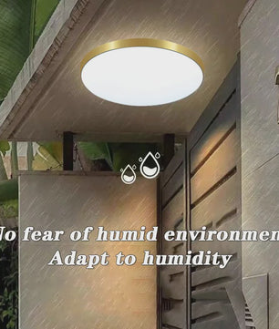 Waterdichte LED Plafondlamp Rond - 18W/30W/40W - IP54 - Badkamer, Keuken, Woonkamer