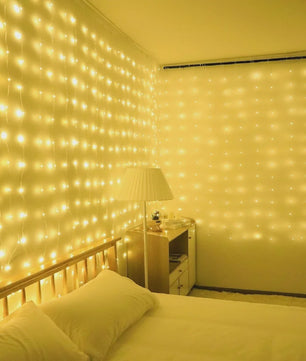 LED Gordijn Lichtjes met Afstandsbediening - USB Feestverlichting voor Huis, Bruiloft & Kerst