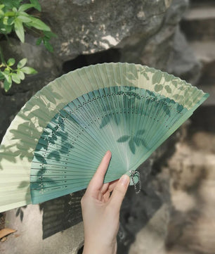 Luxe Suzhou Borduur Vouwbare Waaiers - Vintage Chinese Stijl Decoratief