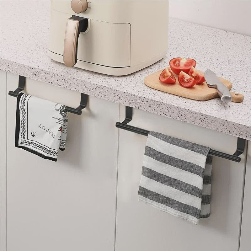 Deurhanddoekhouder - Ophangrek voor Keuken & Badkamer - Zonder Boren