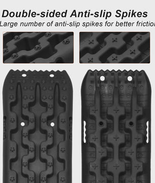 Tractieborden Set (2 stuks) - Offroad Hulp voor Sneeuw, Modder en Zand
