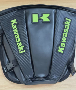 Kawasaki Motorfiets Bagagedrager Tas - Waterdicht & Slijtvast - Achterop/Staart Tas