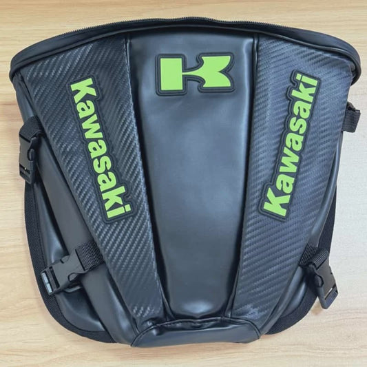 Kawasaki Motorfiets Bagagedrager Tas - Waterdicht & Slijtvast - Achterop/Staart Tas