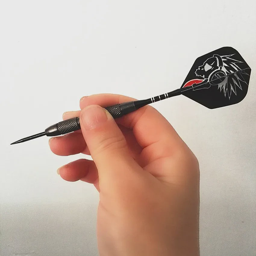 Professionele Dartpijlen Set (3 stuks) - Stalen Pijlpunten & Shafts