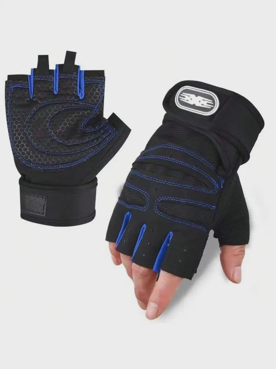 Fitness Handschoenen met Polsondersteuning - Gewichtheffen, Training & Sport