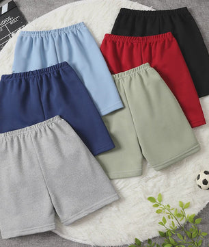 Comfortabele Kinder Shorts met Trekkoord en Elastische Taille - Jongens & Meisjes Casual Broekjes