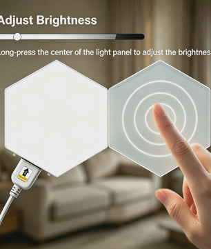 Modulaire Hexagon LED Wandlampen - Touch Gevoelig & DIY Combinatie