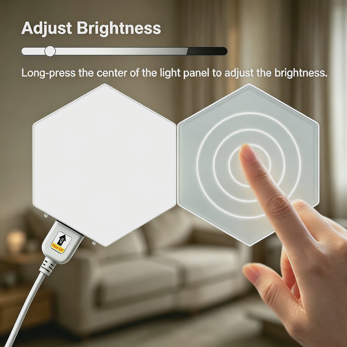 Modulaire Hexagon LED Wandlampen - Touch Gevoelig & DIY Combinatie