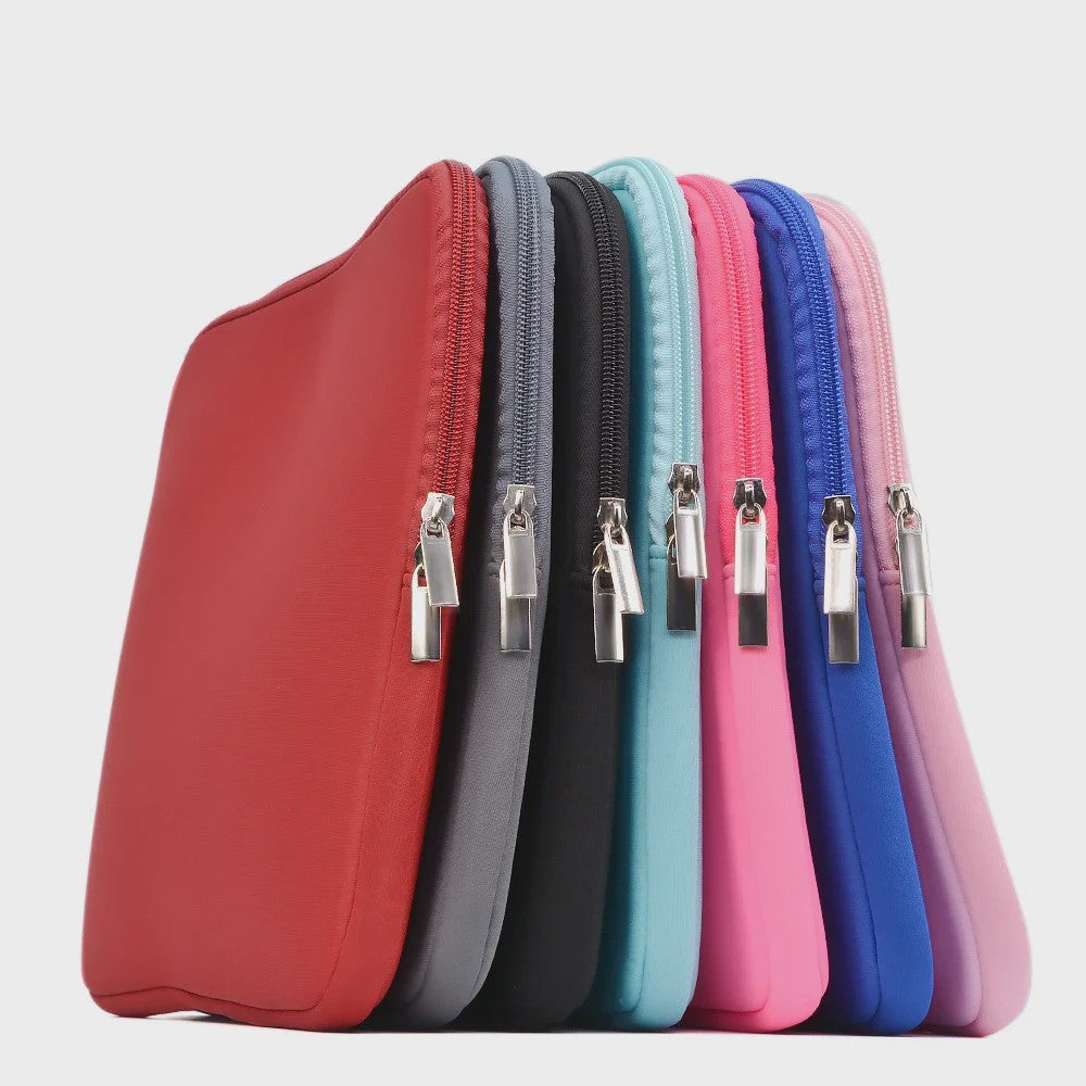 Zachte Katoenen Laptop Sleeve Tas - Beschermhoes voor 11" t/m 15.6" Laptops & Macbooks