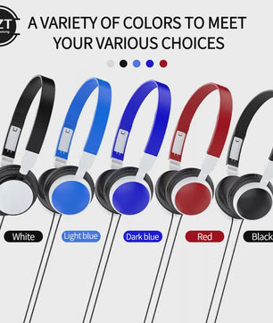 Gaming Headset met Subwoofer & Hifi Geluid - Opvouwbaar & Draagbaar met 3.5mm Plug