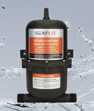 Draagbare Water Accumulator Tank 0.75L - 125 PSI voor Boot, RV en Jacht