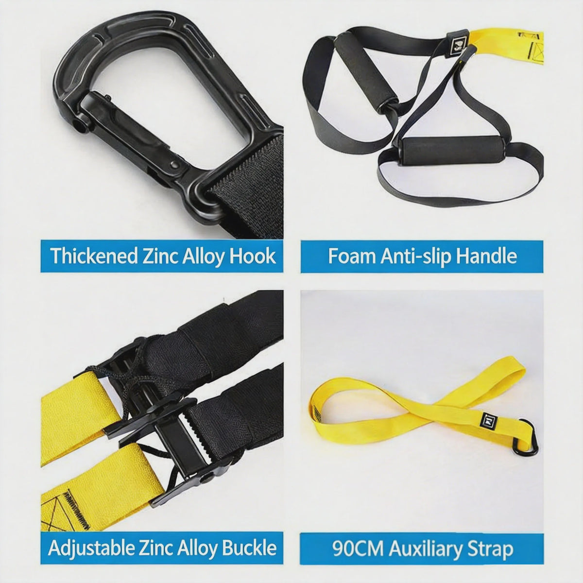 Professionele Suspension Trainer voor Krachttraining en Fitness - Verstelbaar