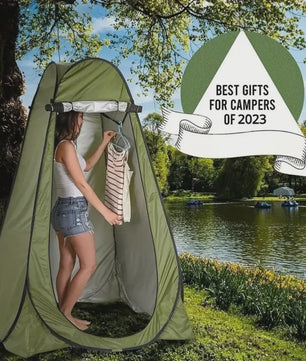 Draagbare Pop-Up Tent: Toilet, Douche, Kleedkamer & Vis-Shelter