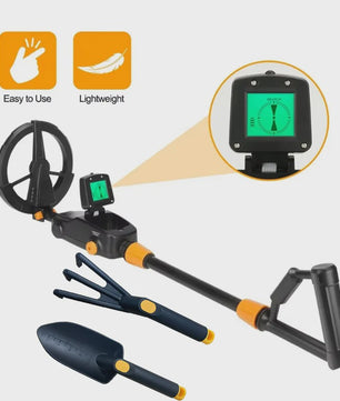 Kinder Metaaldetector MD1008A - Ergonomisch & Lichtgewicht voor Strand en Tuin Schatzoeken