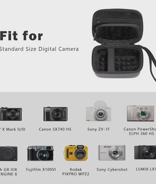 Universele Hardcase Camera Tas - Beschermhoes voor Compactcamera's