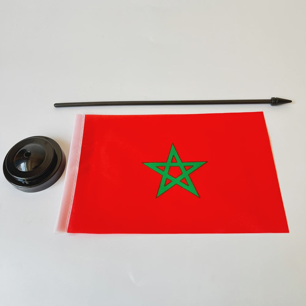 Bureauvlag Set: Australië, Canada, Italië, Zuid-Korea & Rusland - 14x21cm