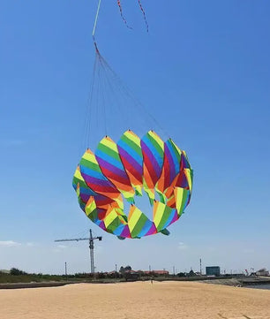 Grote Regenboog Vlieger - Nylon Parachute Vlieger voor Professioneel Vliegeren