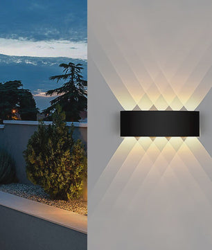 Waterdichte LED Wandlamp voor Buiten en Binnen - Sfeervol Up & Down Licht