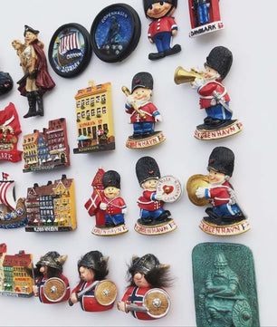 3D Koelkastmagneten Denemarken - Souvenir & Decoratie