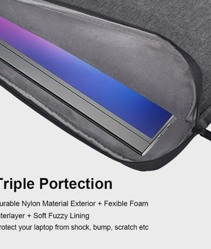 Waterdichte Laptoptas 13-15.6 inch - Beschermende Sleeve met Handvat voor Macbook, Lenovo, ASUS