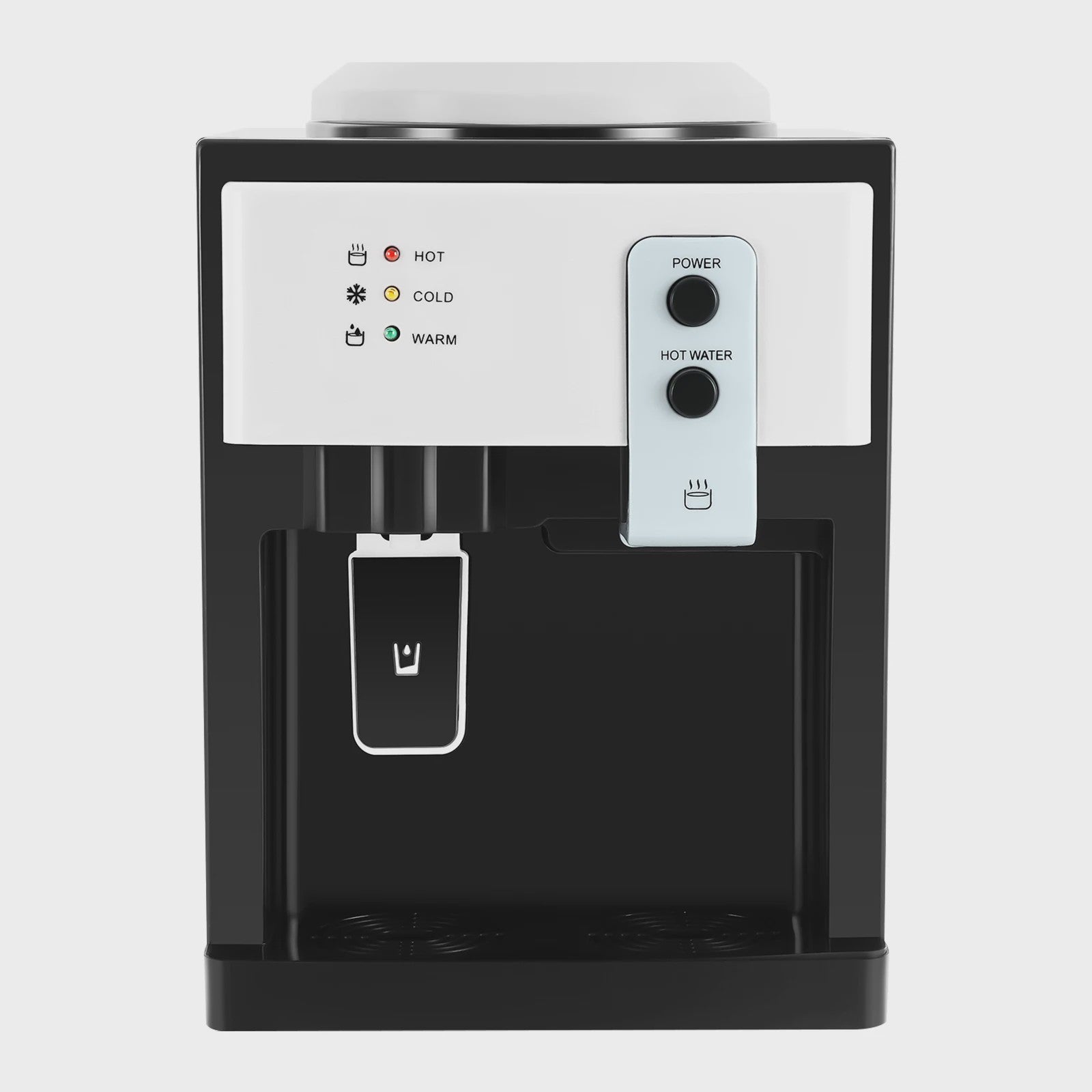 Desktop Water Dispenser met Warm en Koud Water - 500W/75W
