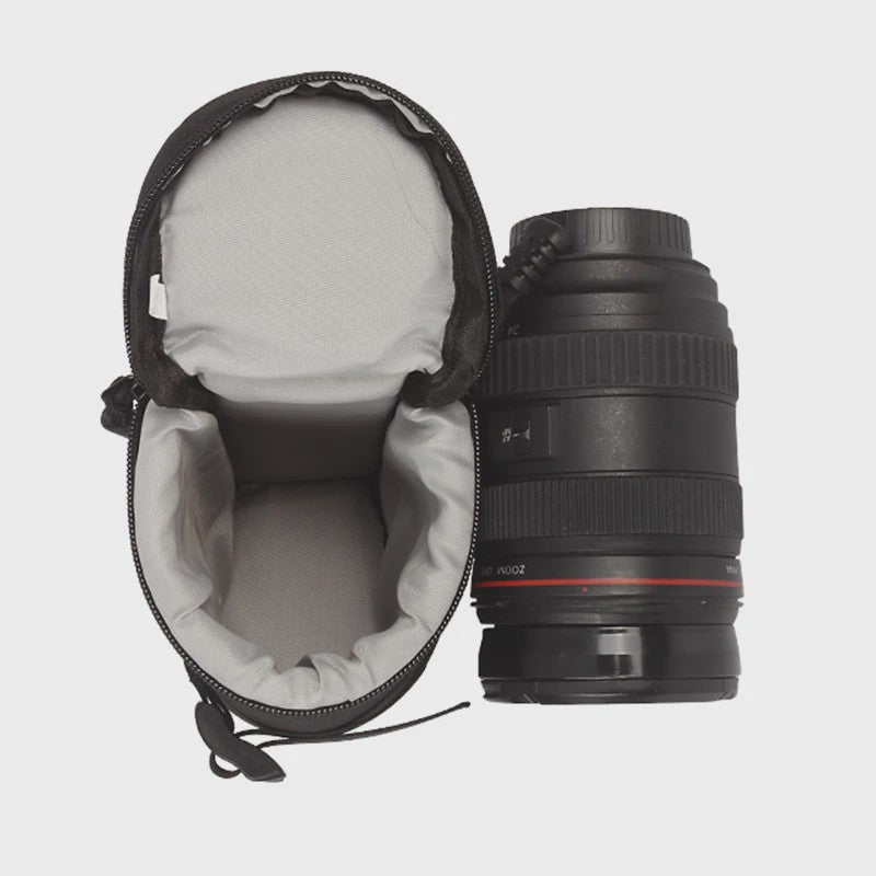 Draagbare Cameratas voor Lenzen - Beschermende Pouch voor DSLR/Mirrorless Camera Accessoires