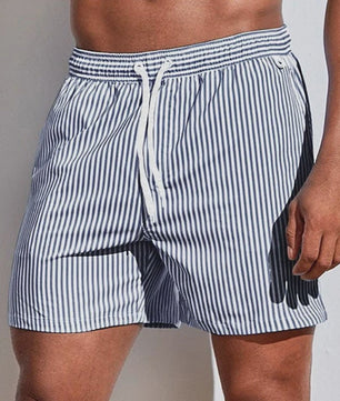 Herenshorts met Verticale Strepen - Zomer Casual Beach & Zwembroek