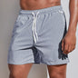 Herenshorts met Verticale Strepen - Zomer Casual Beach & Zwembroek