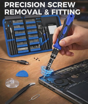 140-delige Precisie Schroevendraaier Set: Complete Gereedschapskit voor Elektronica Reparatie
