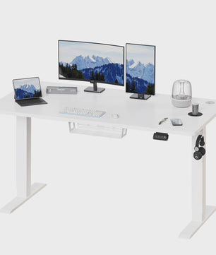 Devoko Elektrisch In hoogte Verstelbaar Bureau 140x60 cm - Stabiel & Stijlvol