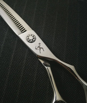 Titan Professionele Haar Schaar 6.0 Inch - VG10 Staal, Dunner Makend