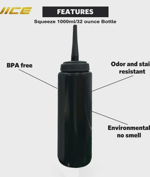Set van 10x IJshockey Waterflessen 1000ml - BPA-vrij voor Teamsporten
