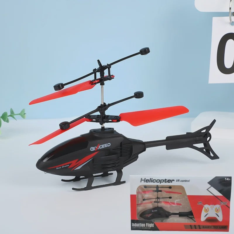 Inductie Helikopter Speelgoed met Afstandsbediening - Vliegend Cadeau voor Jongens en Meisjes