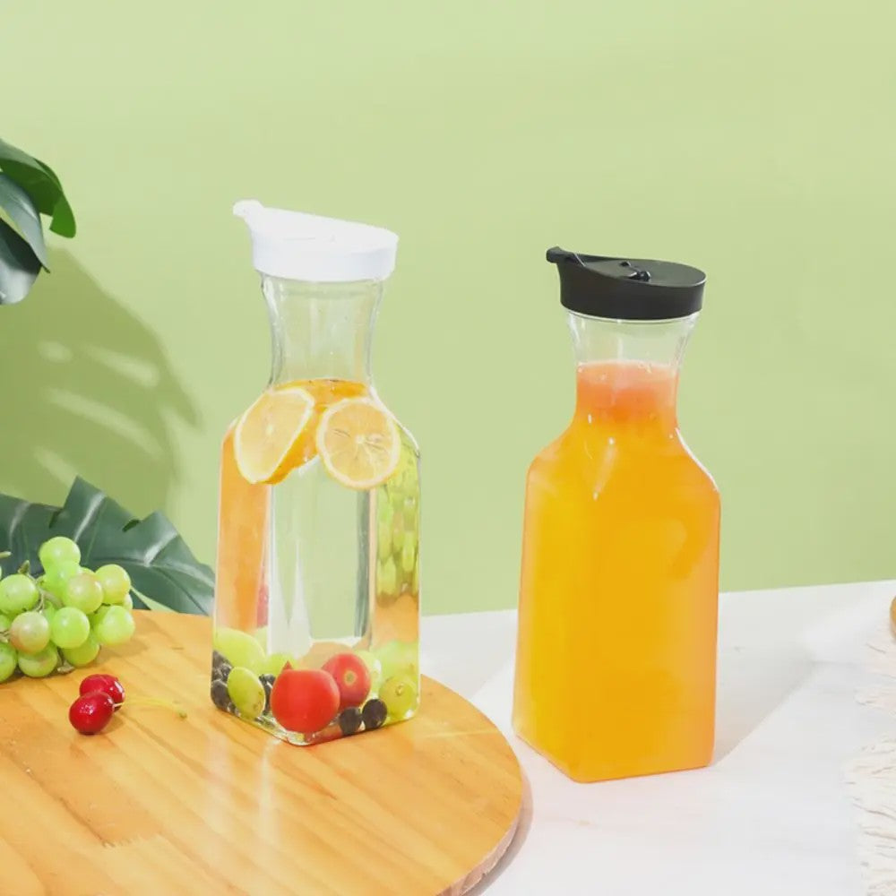 Grote Vierkante Sapkan 1000ML met Deksel - Ideaal voor de Koelkast