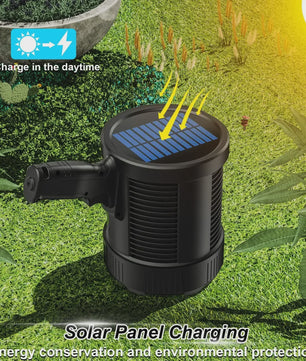Krachtige Oplaadbare LED Spotlight 900.000 Lumen met Solar & Powerbank Functie