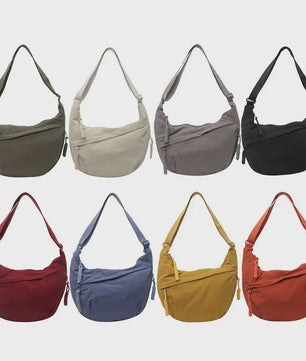 Casual Dames Crossbody Tas - Grote Capaciteit, Lichtgewicht Hobo Bag
