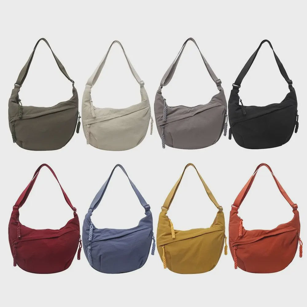 Casual Dames Crossbody Tas - Grote Capaciteit, Lichtgewicht Hobo Bag