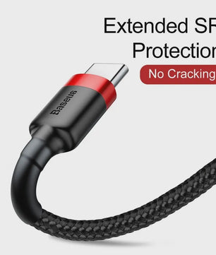 Baseus USB-C Kabel: Snel Opladen & Data | Duurzaam & Compatibel
