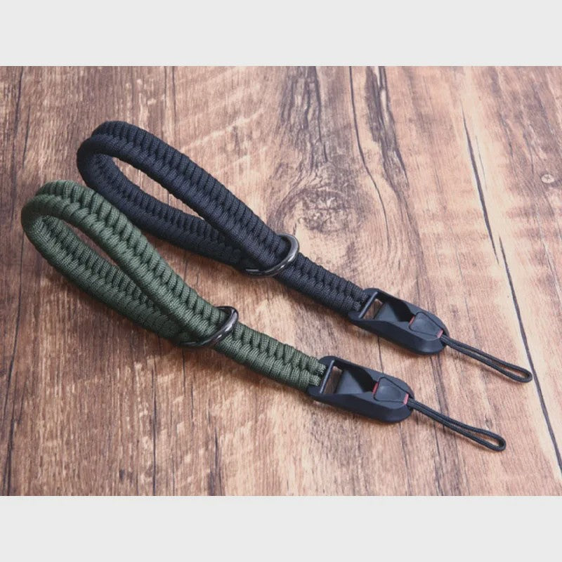 Paracord Polsband Camera met Quick Release Gesp - Universeel Compatibel